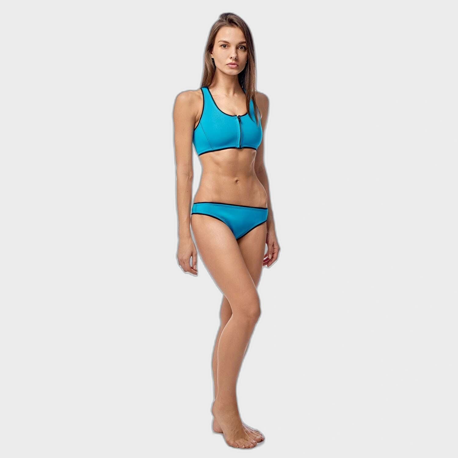 Гидротоп Женский ANKER - ISLA BIKINI TOP — Голубой